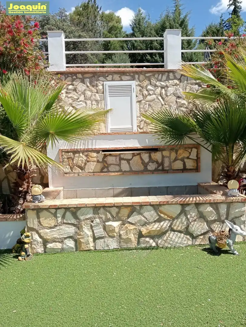 Terrasse von Country house zum Verkauf in Villaharta mit Gemeinschaftspool