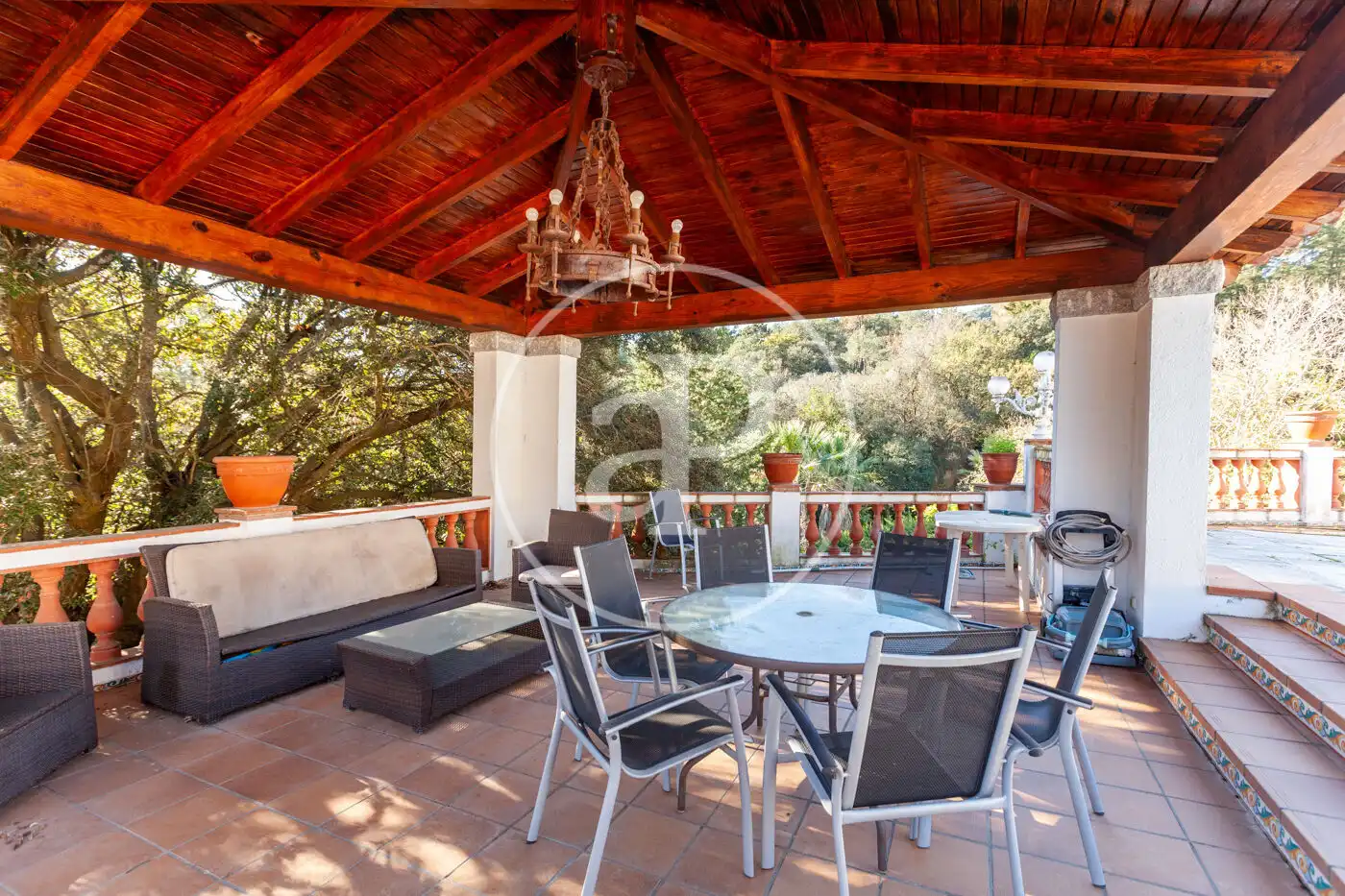 Terrassa de Casa o xalet en venda en Tordera amb Aire condicionat, Calefacció i Jardí privat