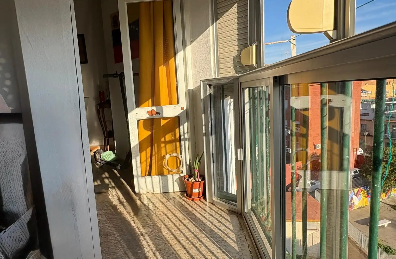 Balcony of Flat for sale in Sevilla
