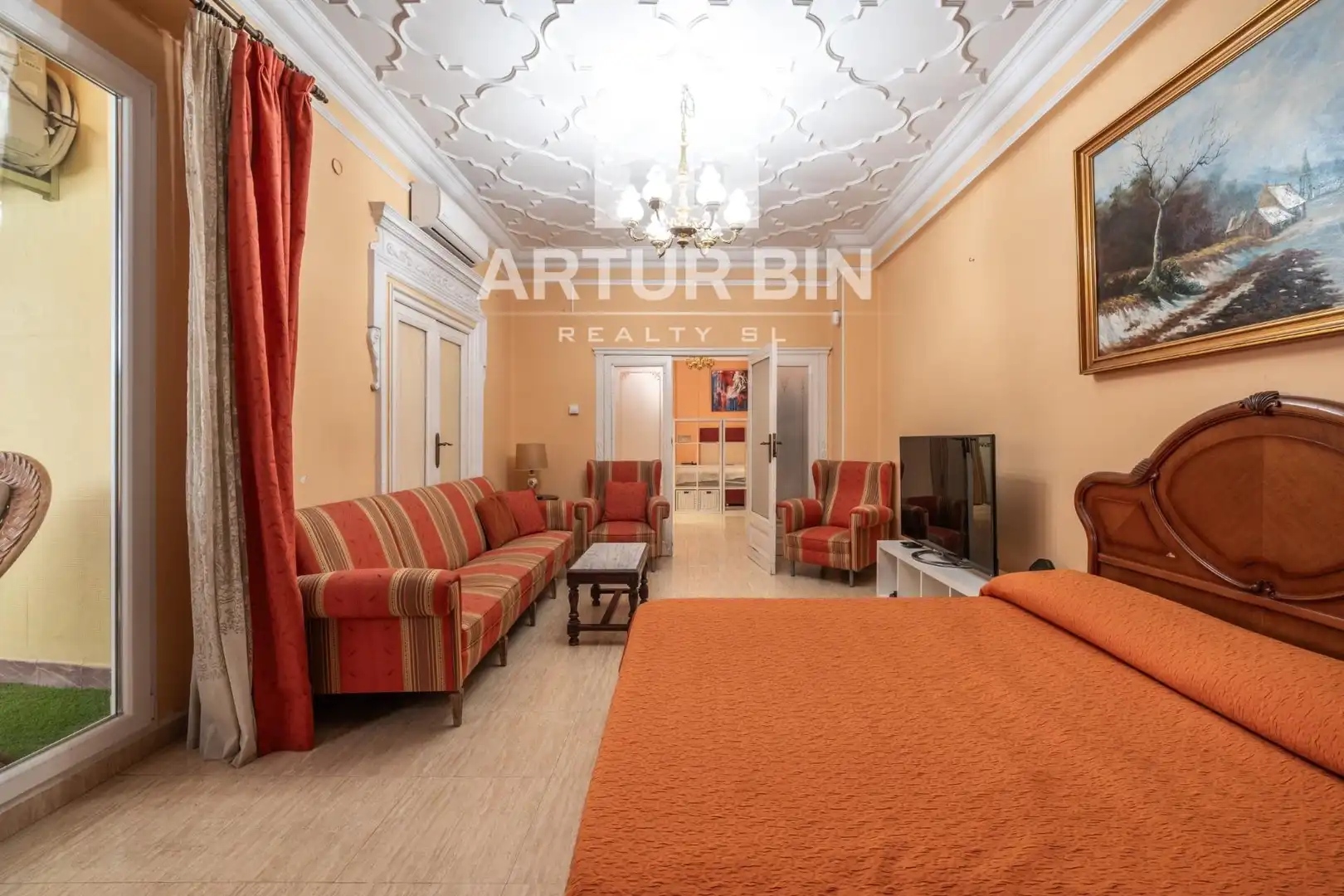 Sala de estar de Apartamento en venta en Valencia con Terraza