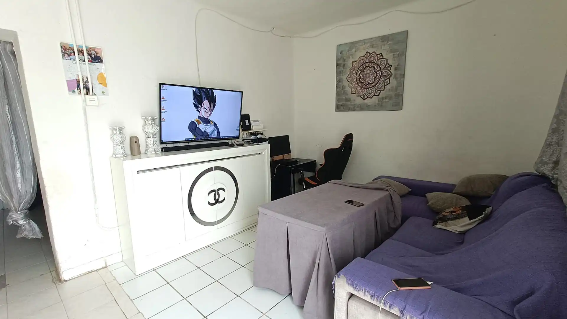 Sala de estar de Casa o chalet en venta en Chauchina con Amueblado