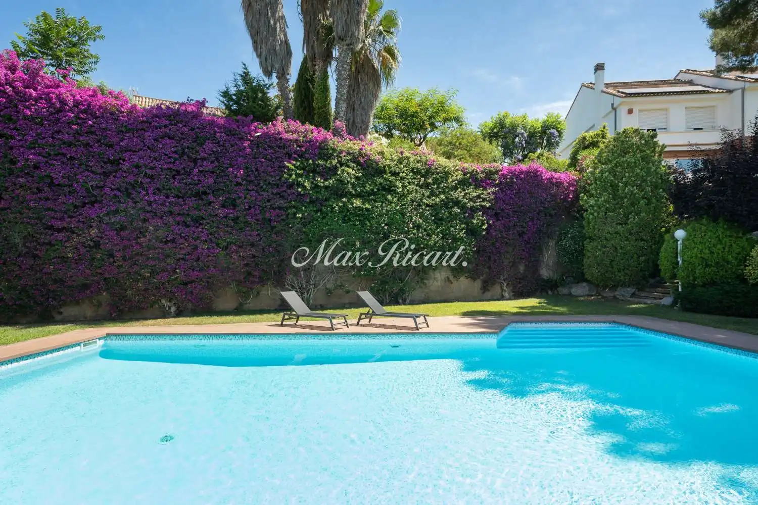 Swimming pool of Houses for rent in Sant Just Desvern  with Air Conditioner, Heating and Terrace