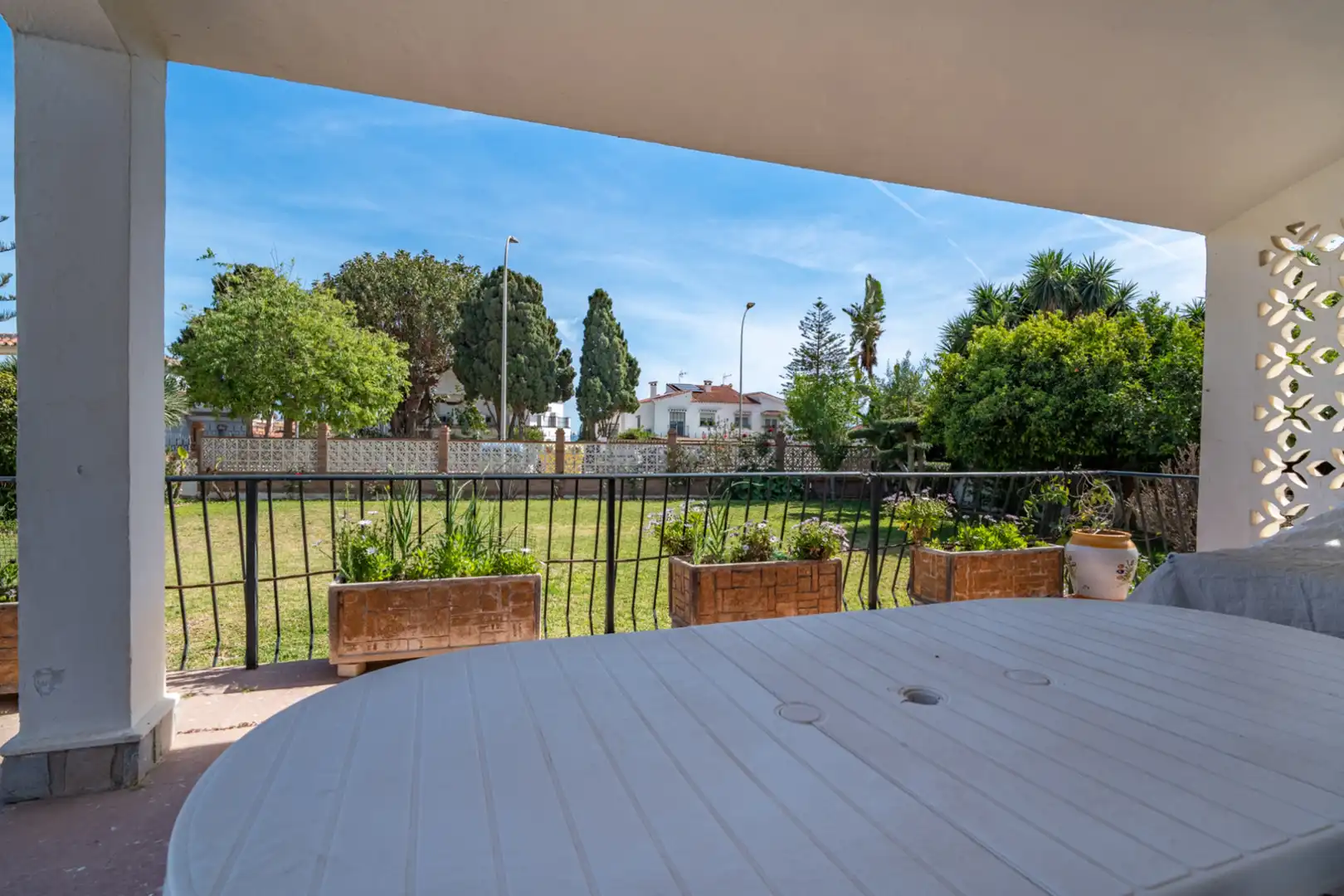 Terraza de Casa o chalet en venta en Rincón de la Victoria con Aire acondicionado, Jardín privado y Terraza