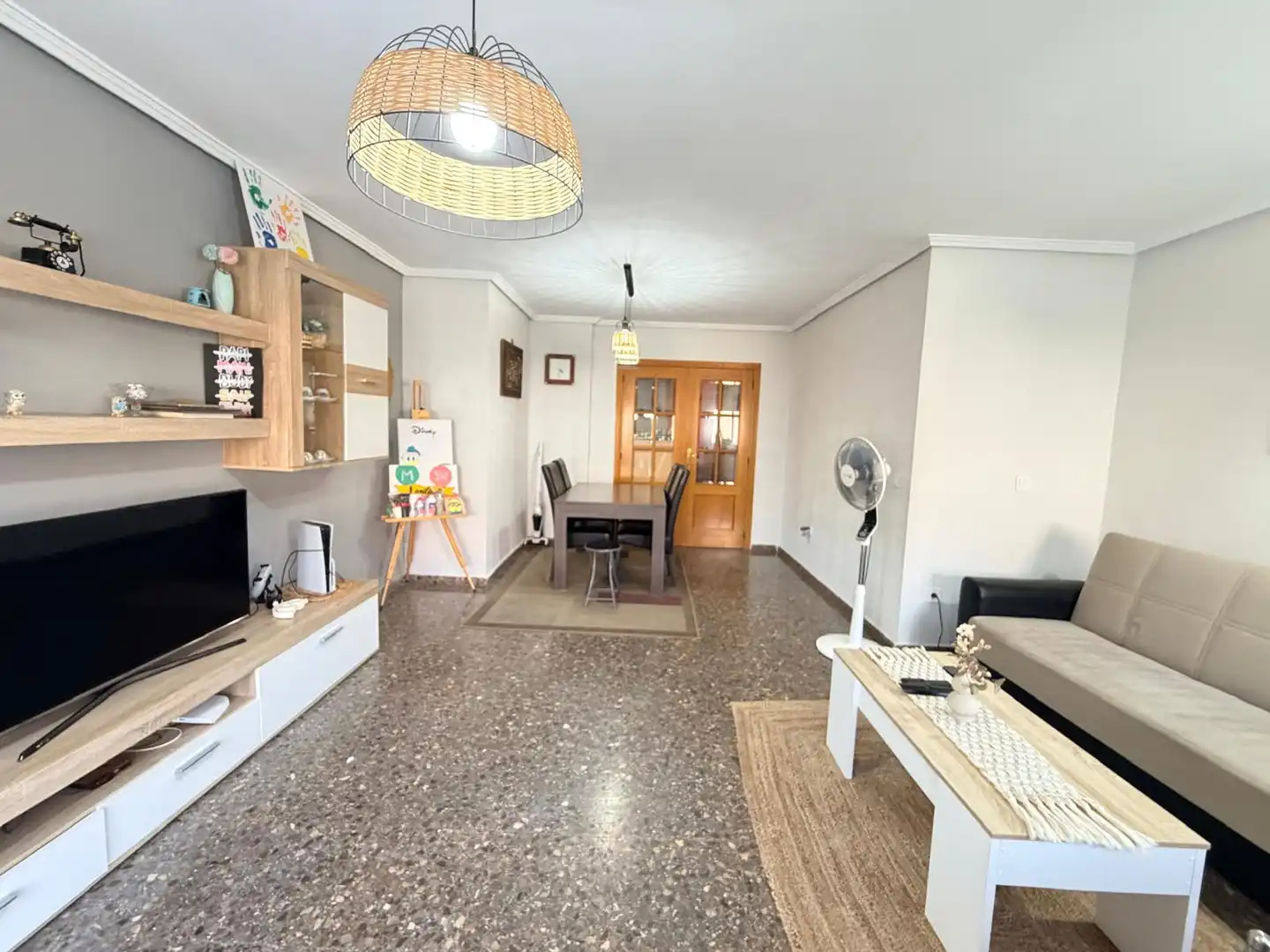 Sala d'estar de Pis en venda en Aldaia amb Balcó