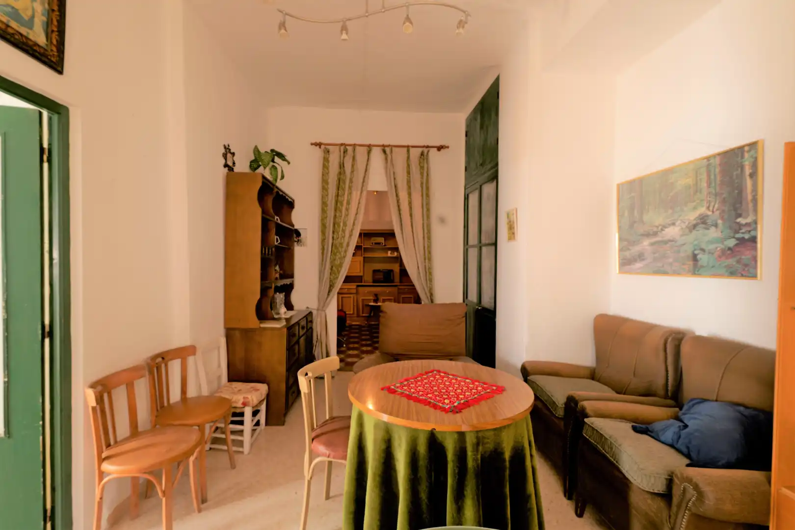 Wohnzimmer von Einfamilien-Reihenhaus zum Verkauf in Murtas mit Terrasse und Möbliert