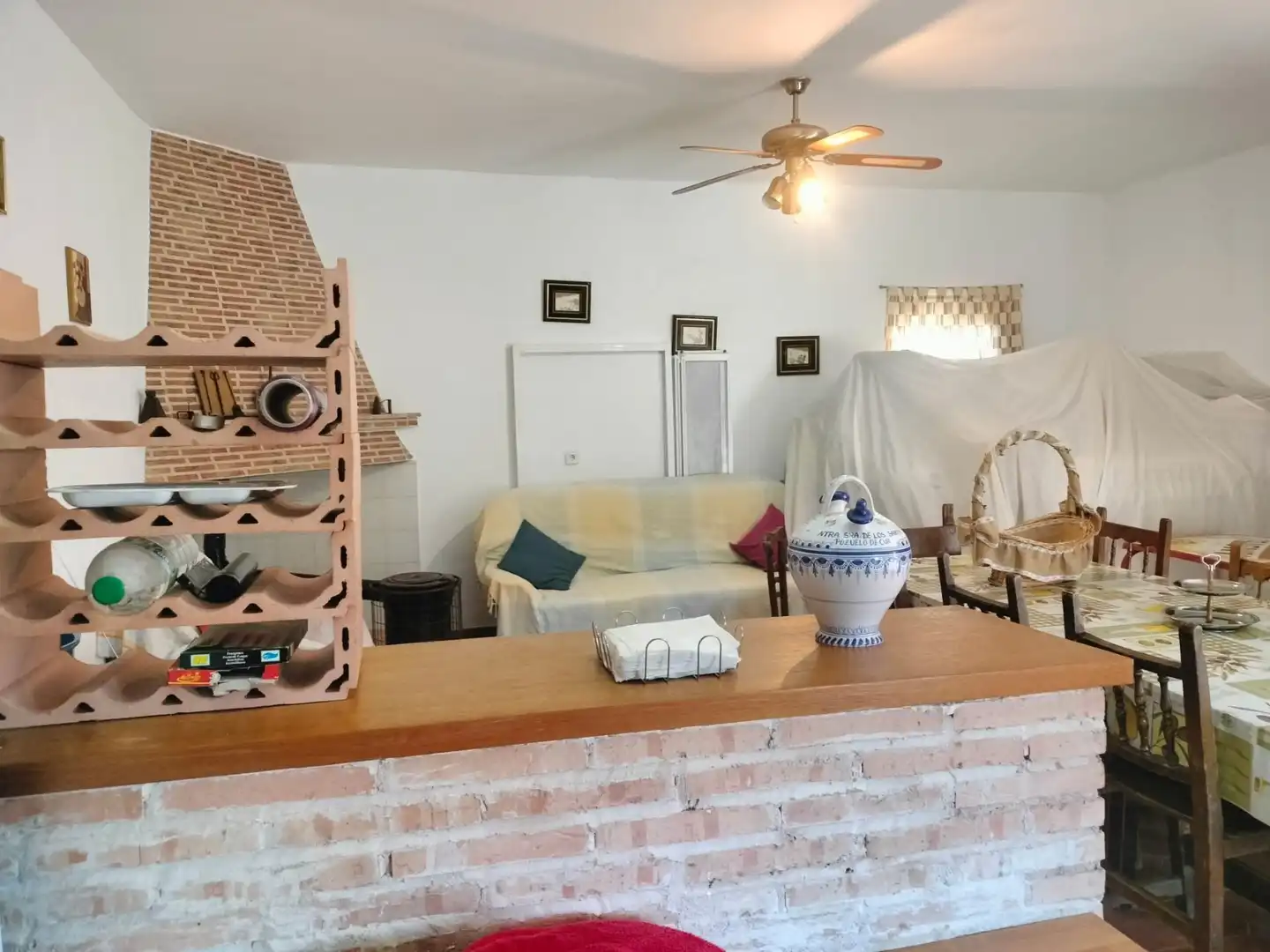 Wohnzimmer von Haus oder Chalet zum Verkauf in Almodóvar del Campo mit Heizung, Terrasse und Abstellraum