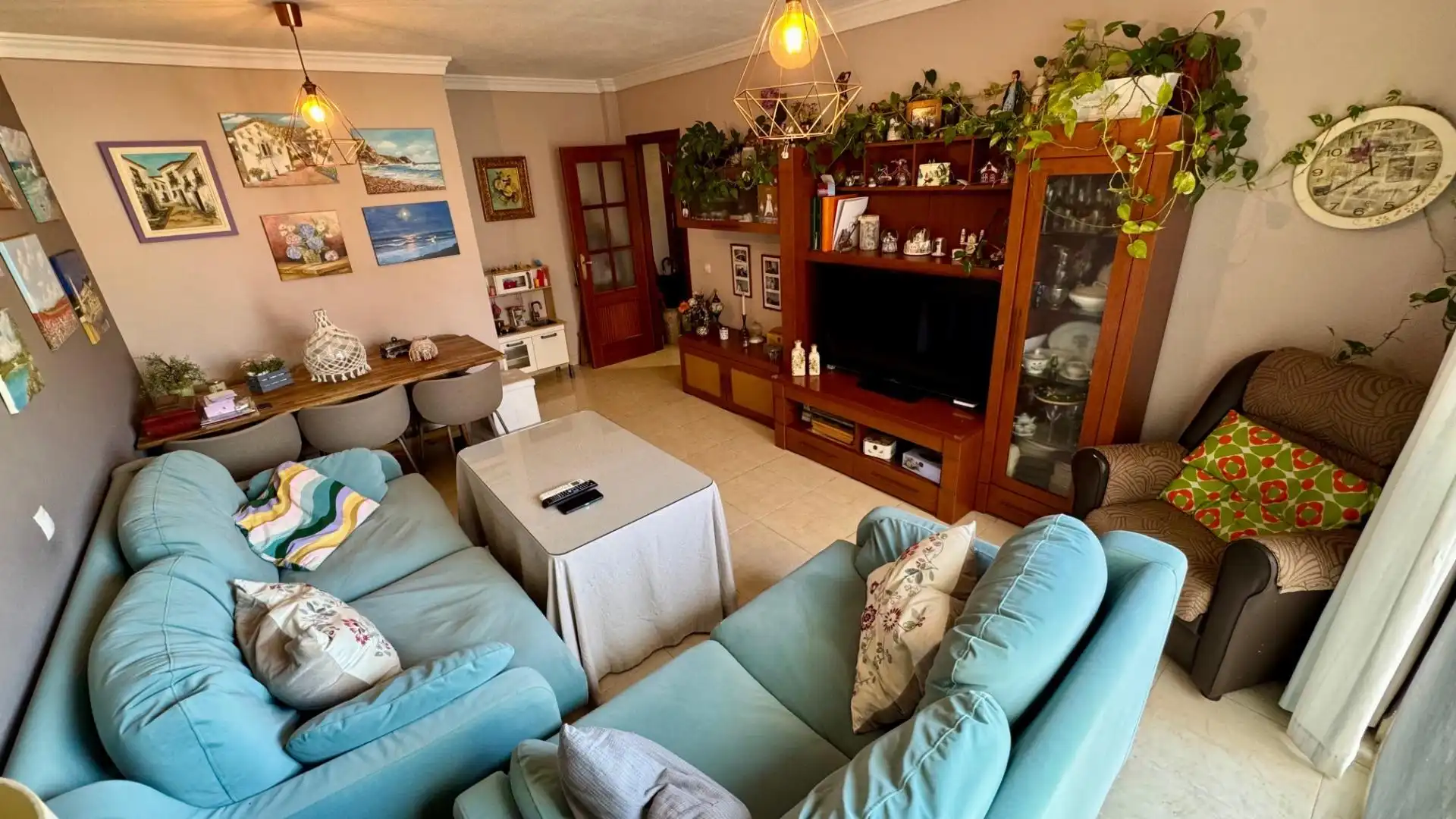 Living room of Flat for sale in Rincón de la Victoria  with Air Conditioner and Storage room