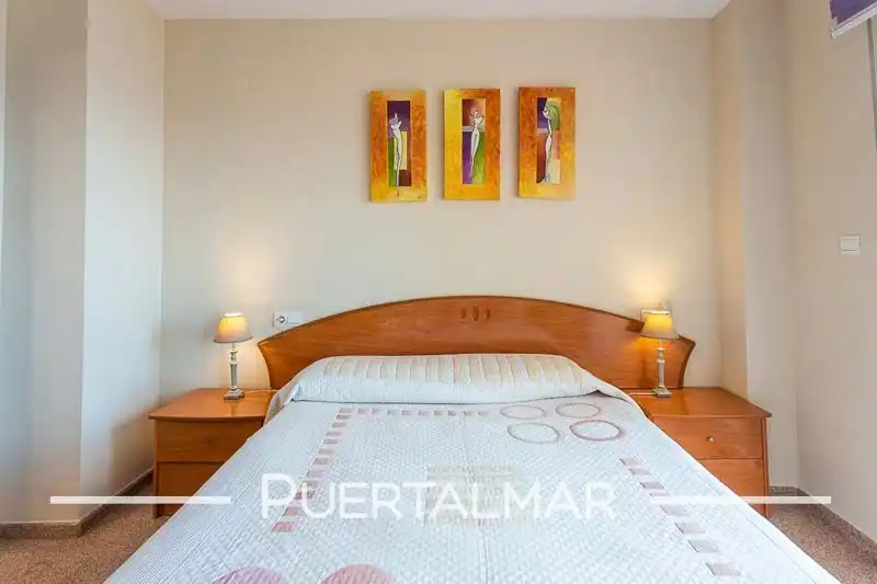 Bedroom of Flat for rent in El Campello  with Air Conditioner, Heating and Terrace