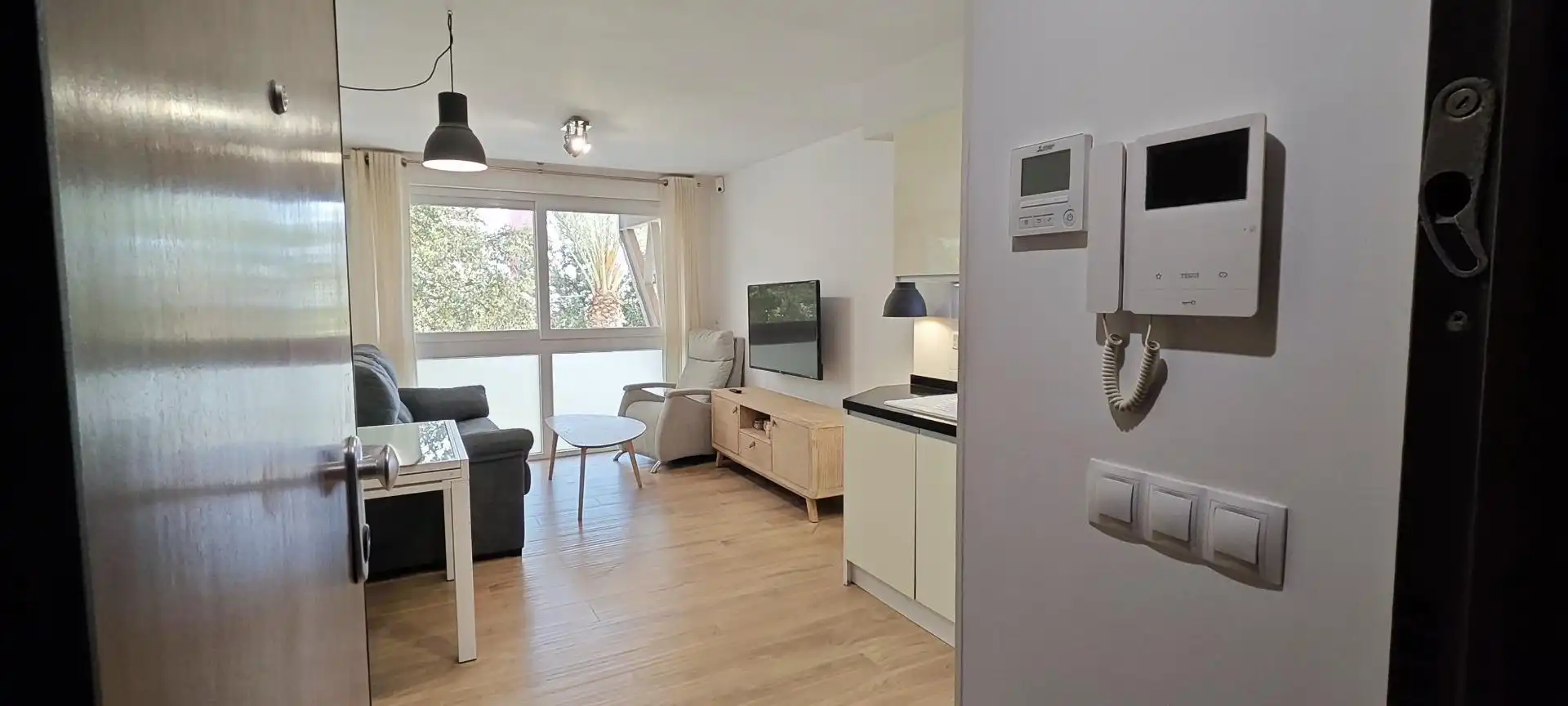 Living room of Apartments for sale in Alicante / Alacant  with Air Conditioner, Private garden and Storage room