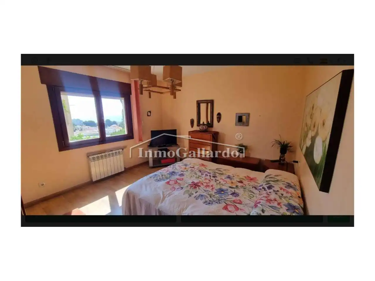 Bedroom of Houses for sale in Málaga  with Air Conditioner, Private garden and Parquet flooring