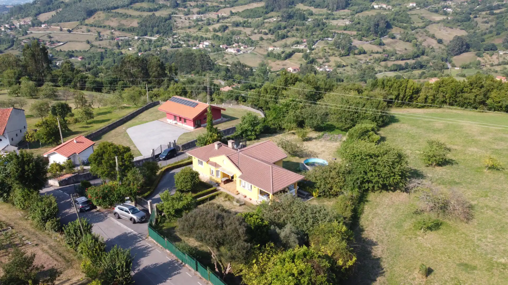 Vista exterior de Casa o chalet en venta en Gijón  con Calefacción, Jardín privado y Parquet
