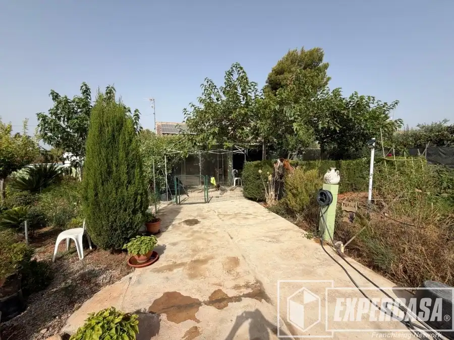 Garden of Houses for sale in Llíria  with Air Conditioner