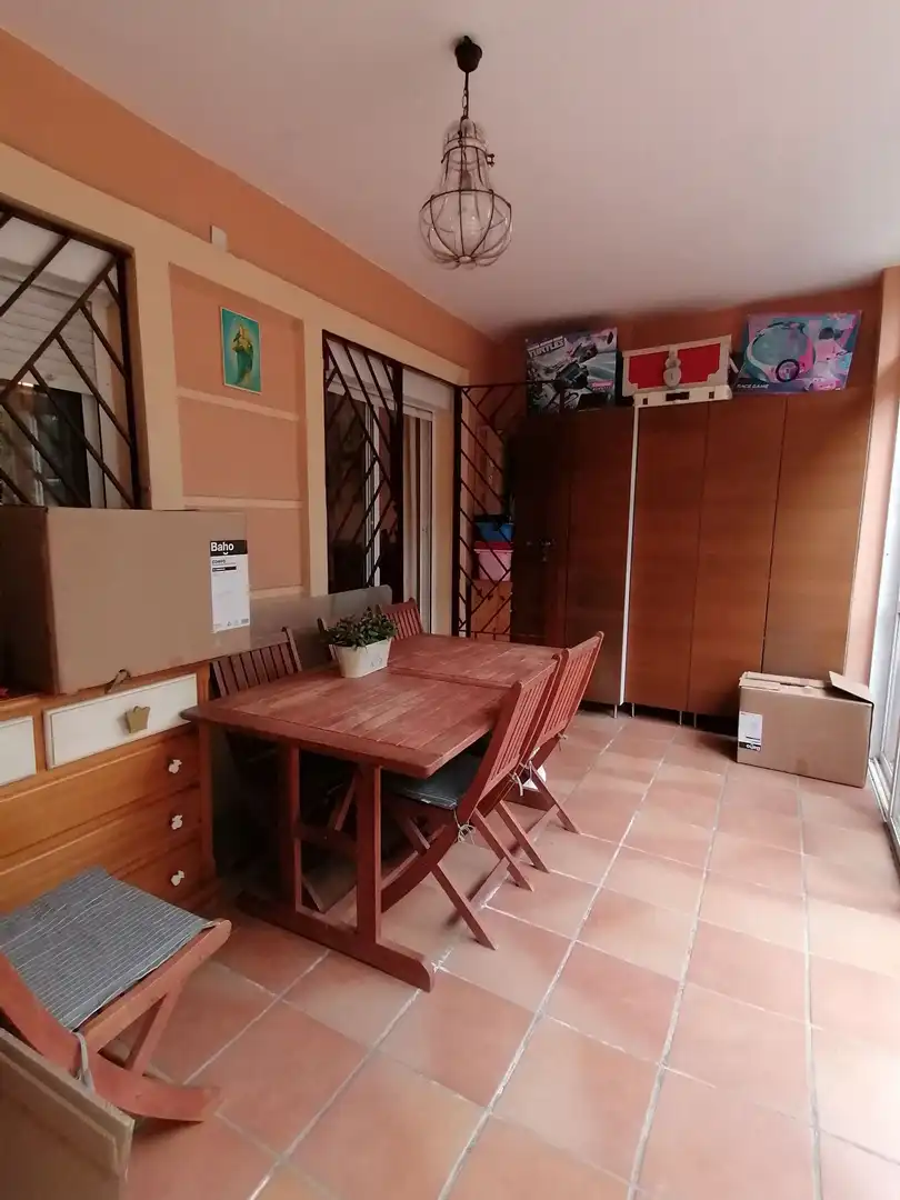 Terrassa de Casa adosada de lloguer en Algeciras amb Jardí privat, Terrassa i Traster