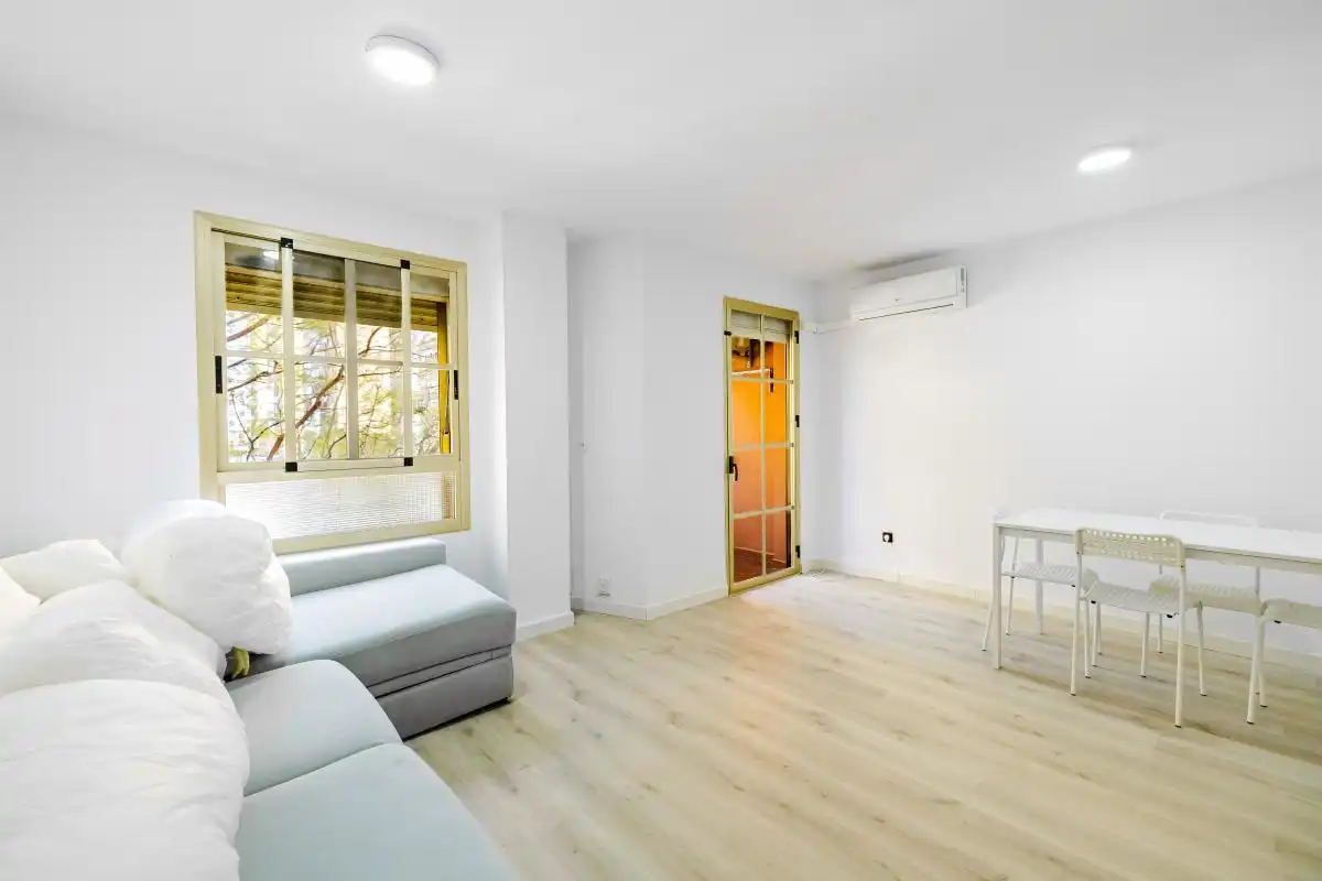 Sala de estar de Piso en venta en Málaga Capital con Calefacción, Terraza y Piscina