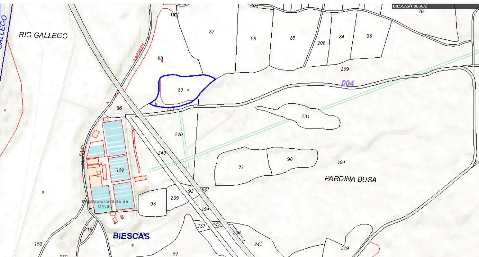 Land for sale in Polígono BIESCAS, 16, Biescas