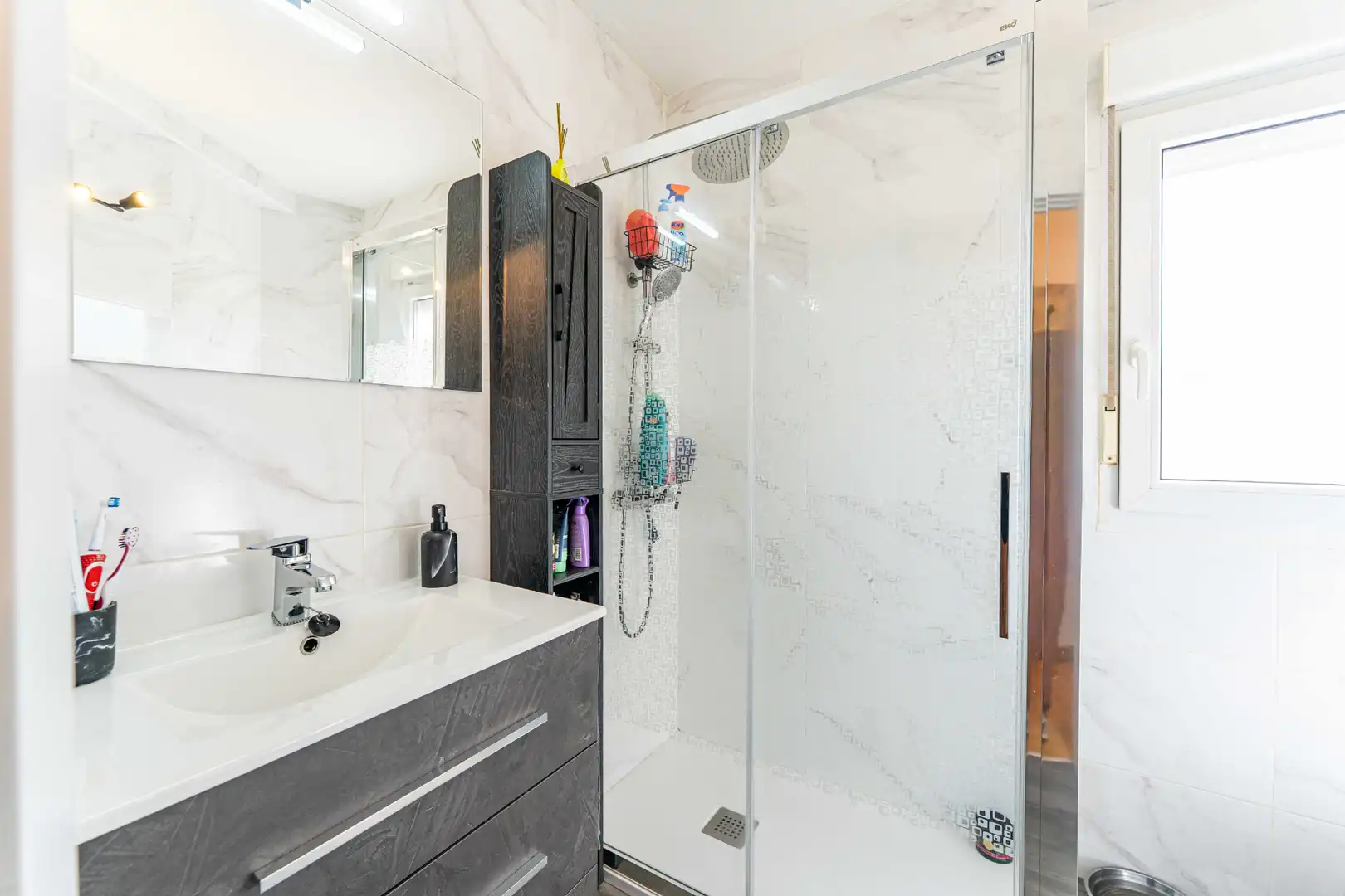 Bathroom of Flat for sale in Moralzarzal  with Air Conditioner, Heating and Private garden
