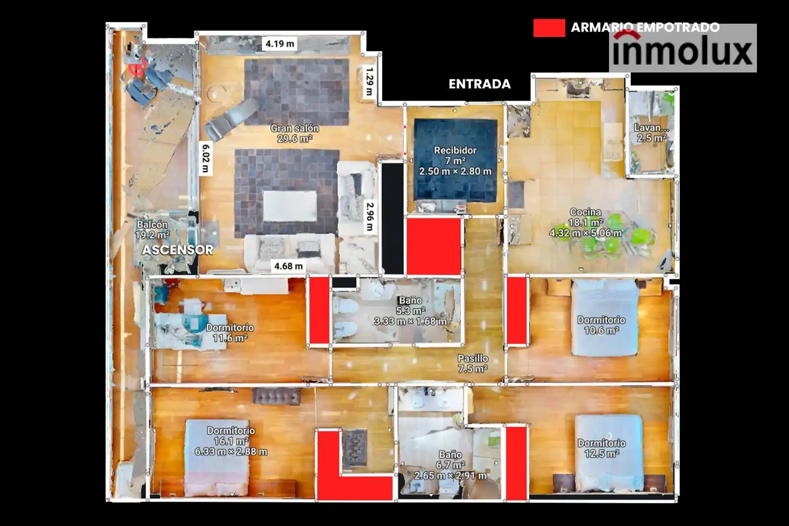 Ático con ascensor en venta en Calle Moratín, imagen 37