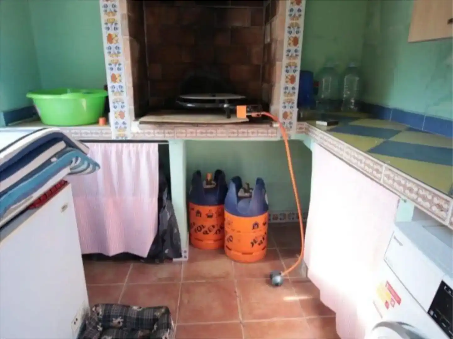 Cocina de Casa o chalet en venta en Montserrat con Aire acondicionado y Piscina