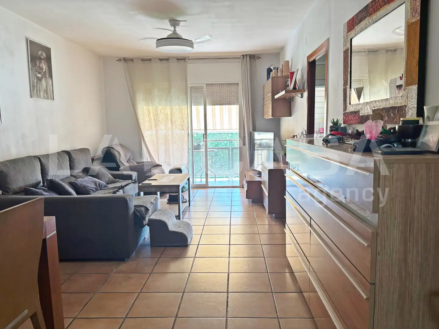 Living room of Flat for sale in La Roca del Vallès  with Heating and Balcony