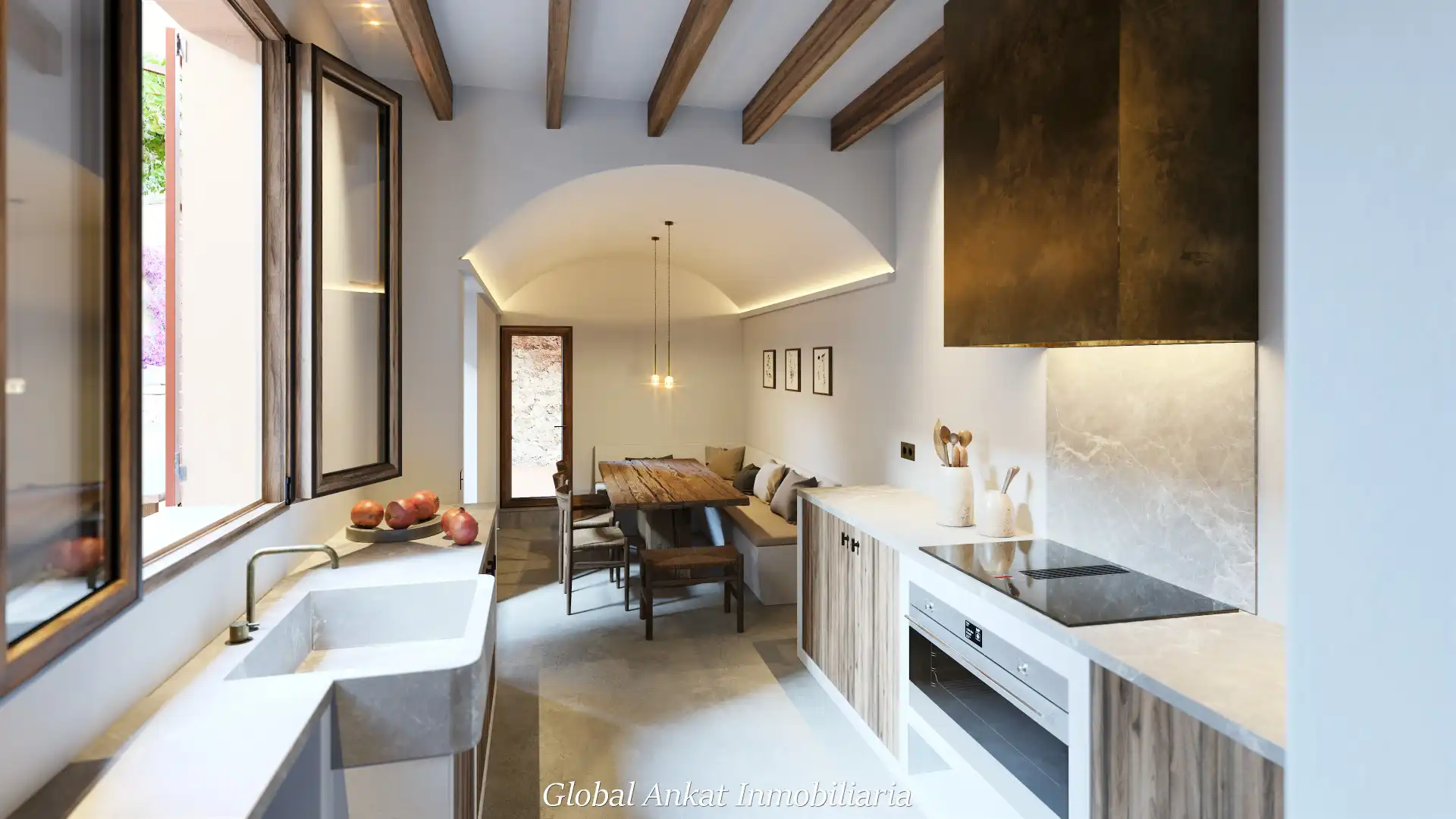 Cocina de Casa o chalet en venta en Felanitx con Aire acondicionado, Calefacción y Jardín privado