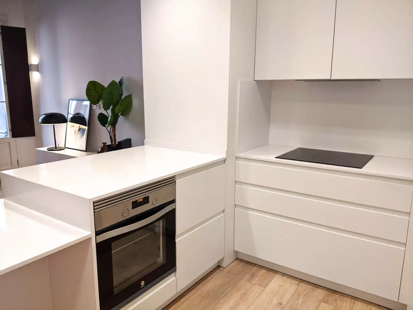 Cocina de Piso en venta en Barcelona con Aire acondicionado, Calefacción y Amueblado