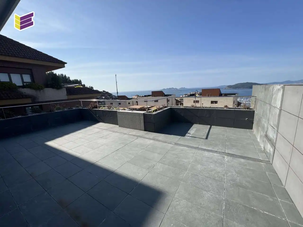 Terraza de Dúplex en venta en Baiona con Terraza, Trastero y Balcón