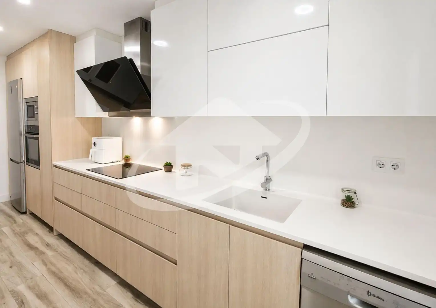 Kitchen of Houses for sale in Sabadell  with Heating and Balcony