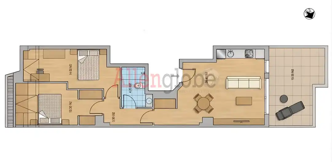 Attic for sale in Oviedo   with Heating, Terrace and Storage room