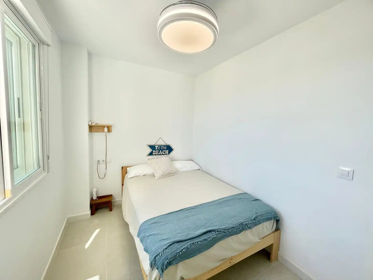 Bedroom of Apartments for rent in La Manga del Mar Menor  with Air Conditioner, Heating and Terrace