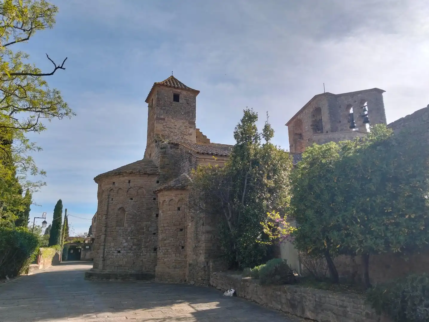 Vista exterior de Àtic de lloguer en Ullastret