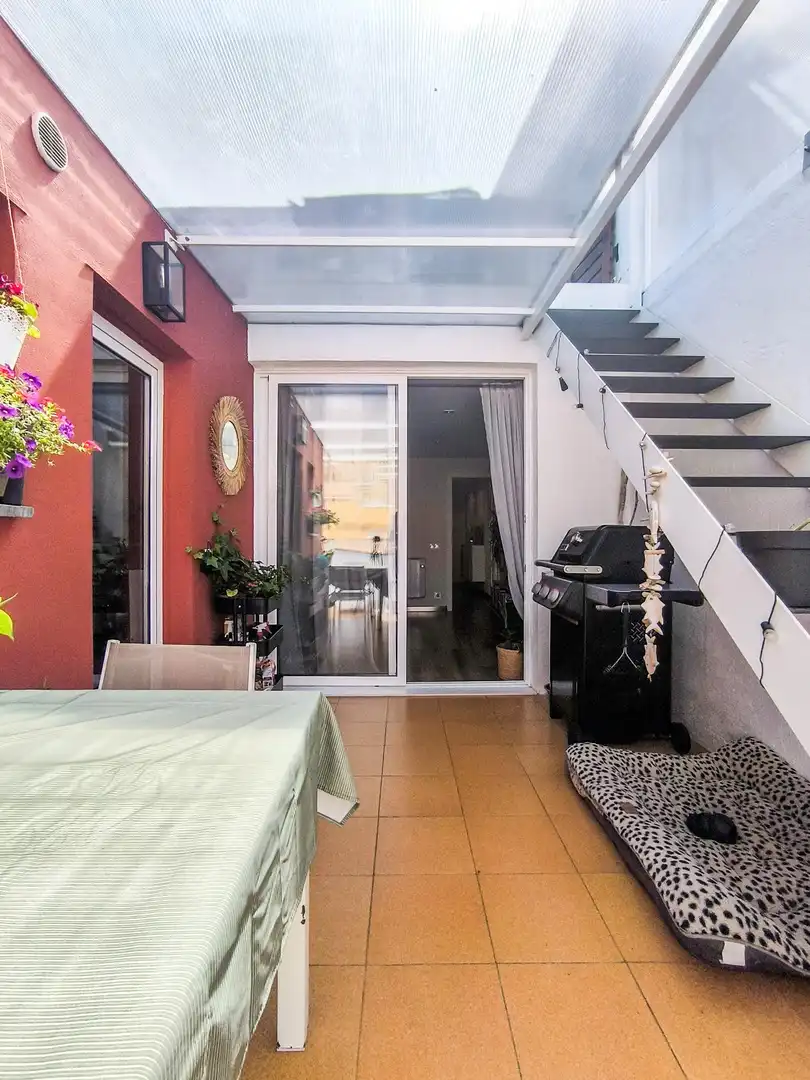Terraza de Ático en venta en Mataró con Parquet, Terraza y Piscina