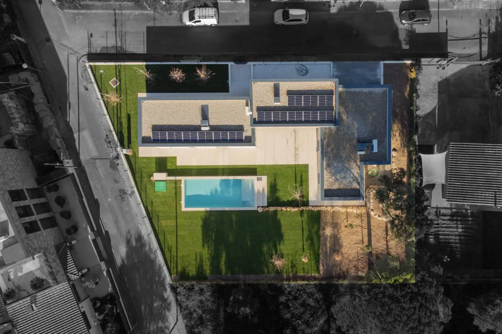 Jardín de Casa o chalet en venta en Llagostera con Aire acondicionado, Terraza y Trastero