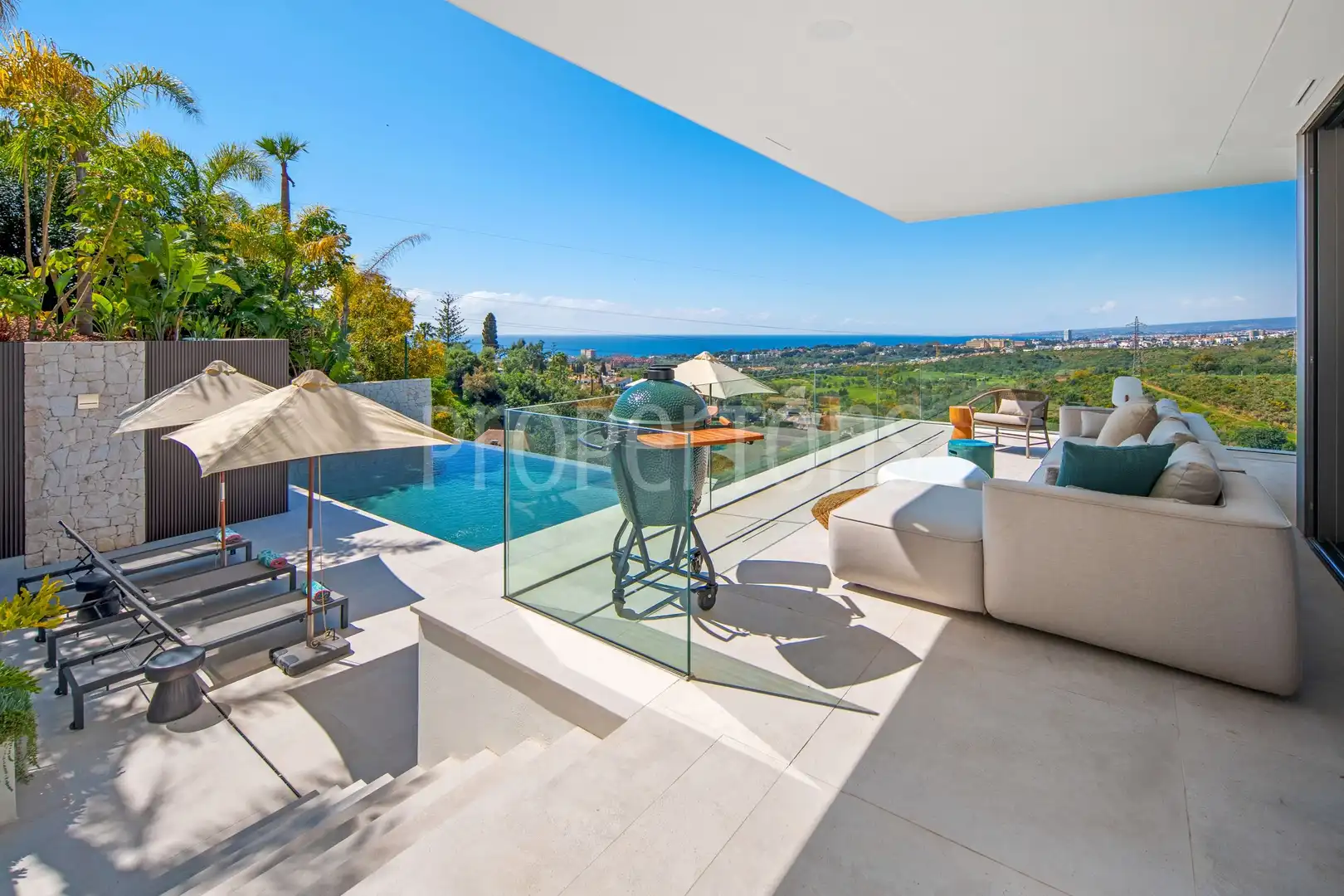 Terraza de Casa o chalet en venta en Marbella