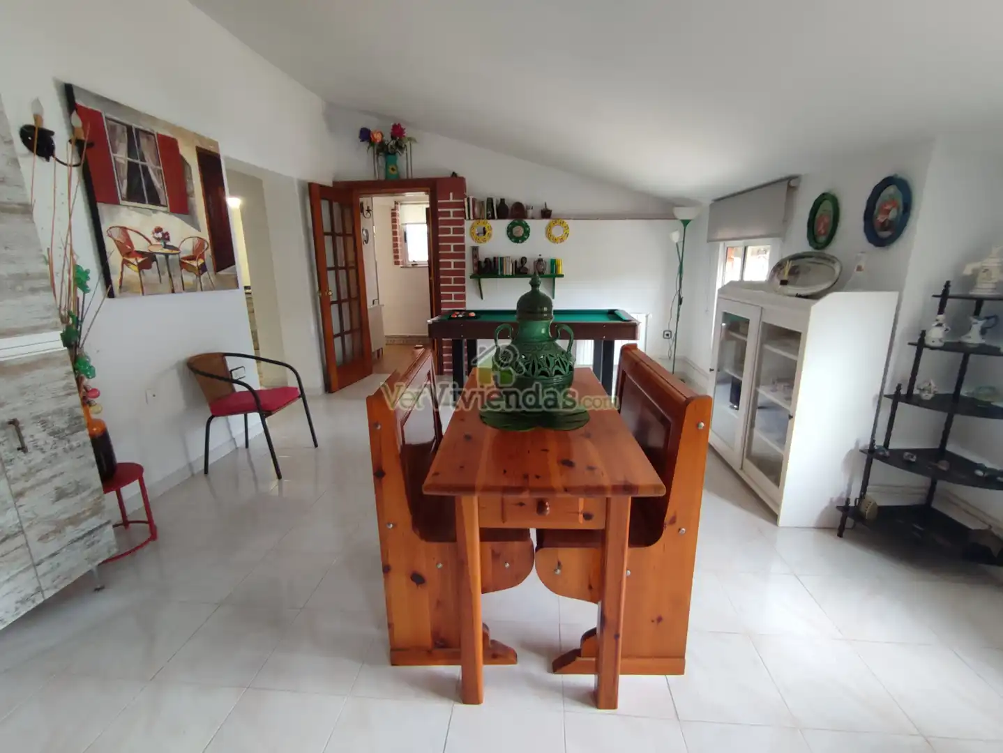 Menjador de Casa o xalet en venda en Vacarisses amb Calefacció, Jardí privat i Terrassa