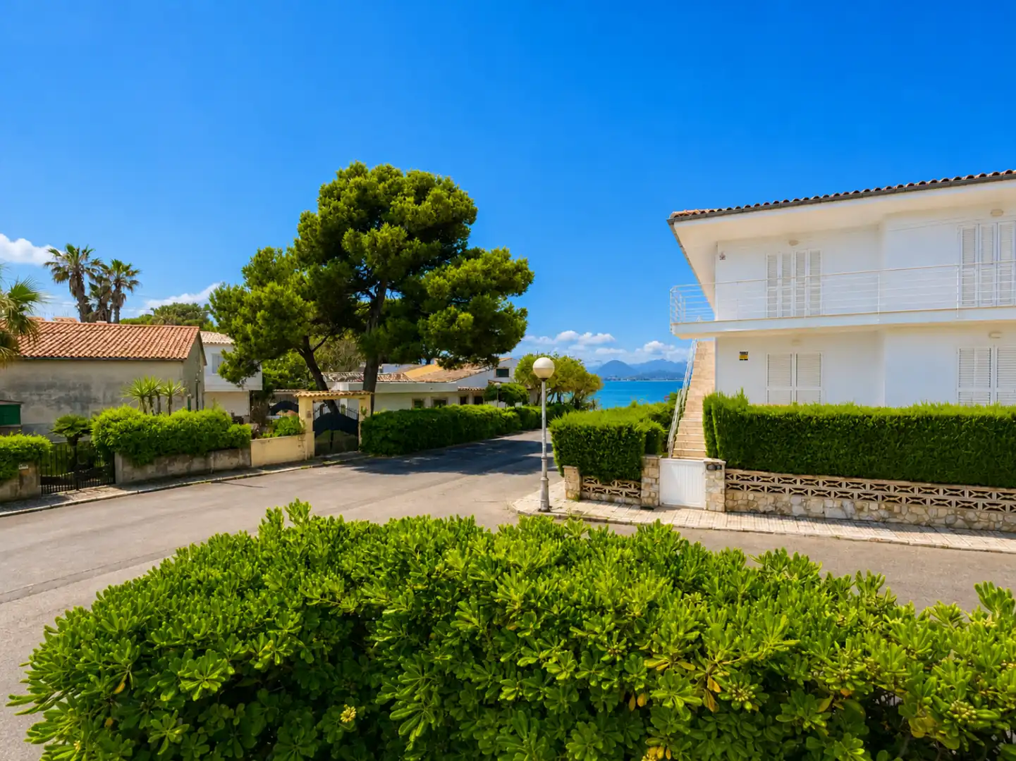 Vista exterior de Casa o xalet de lloguer en Alcúdia amb Aire condicionat, Calefacció i Terrassa