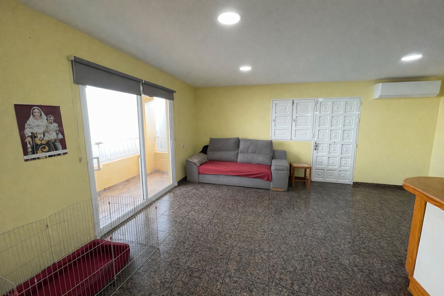 Sala de estar de Casa o chalet en venta en Vega de San Mateo con Aire acondicionado, Jardín privado y Terraza