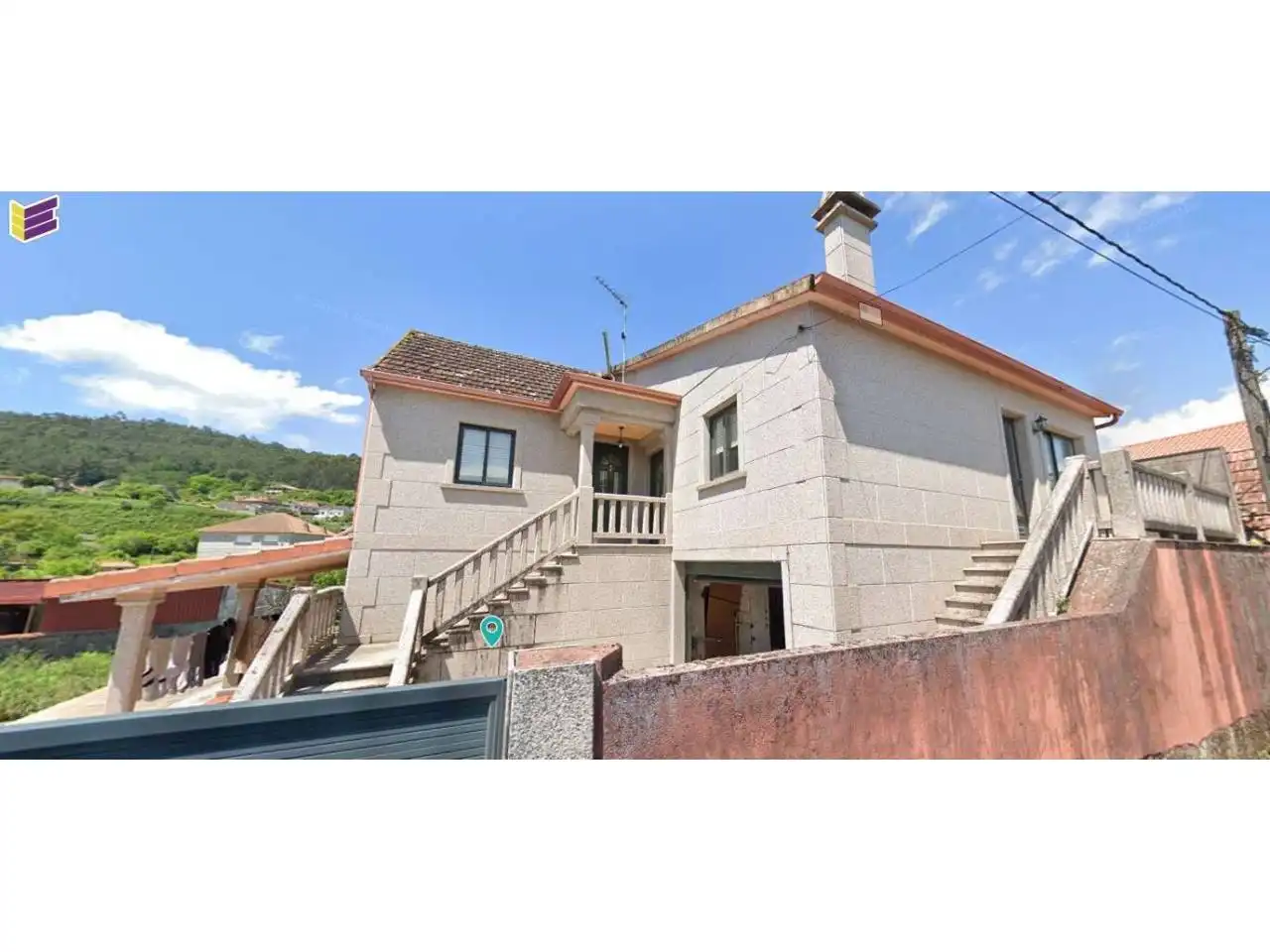 Vista exterior de Casa o chalet en venta en Vilaboa con Calefacción, Jardín privado y Terraza