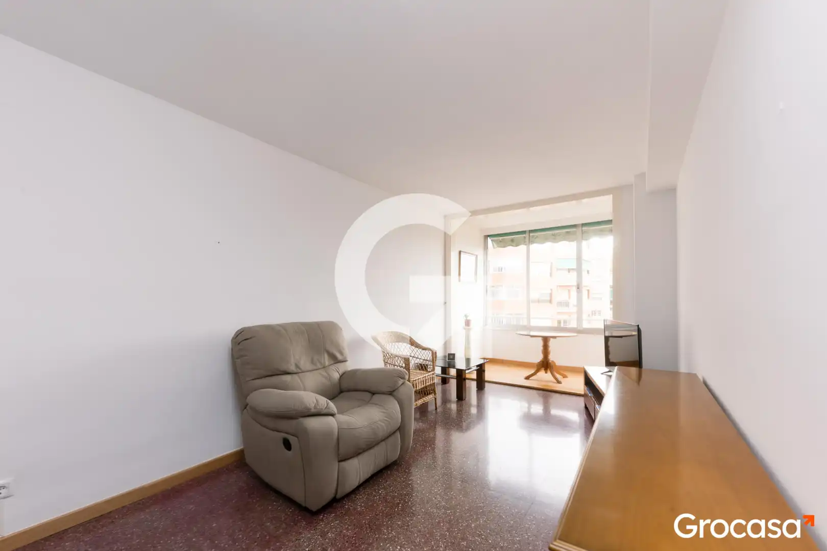 Sala de estar de Piso en venta en El Prat de Llobregat con Horno y Balcón