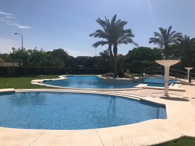 Swimming pool of Attic for sale in Alicante / Alacant  with Terrace, Furnished and Community pool