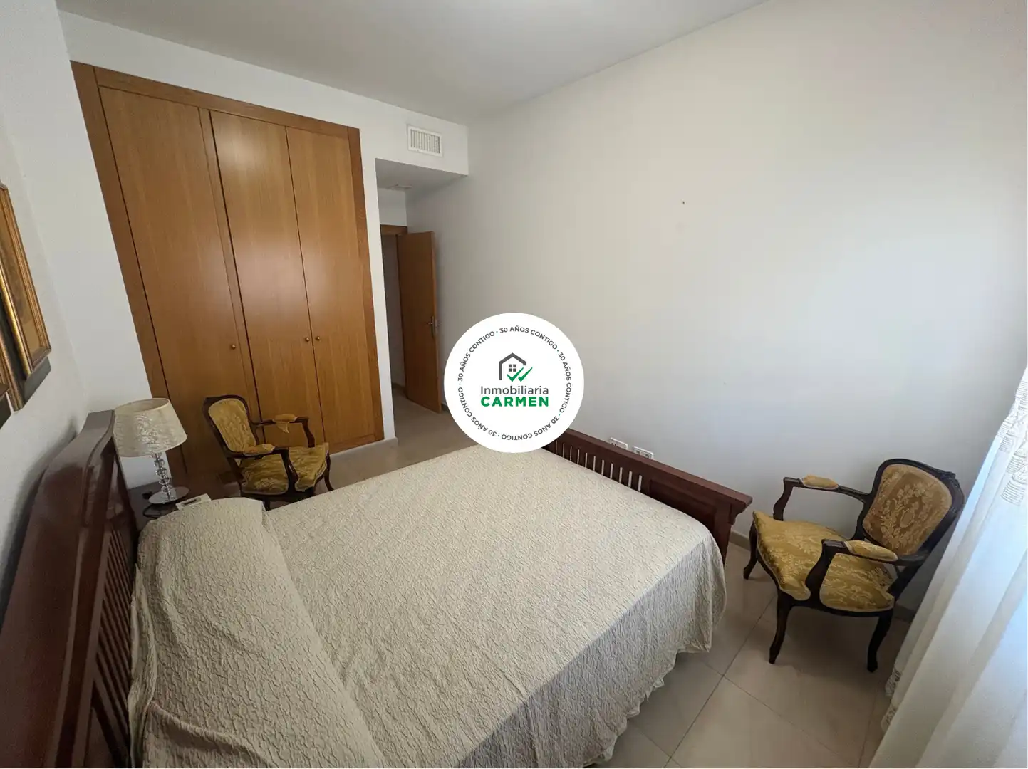 Habitación de Casa adosada en venta en Murcia con Aire acondicionado, Calefacción y Terraza