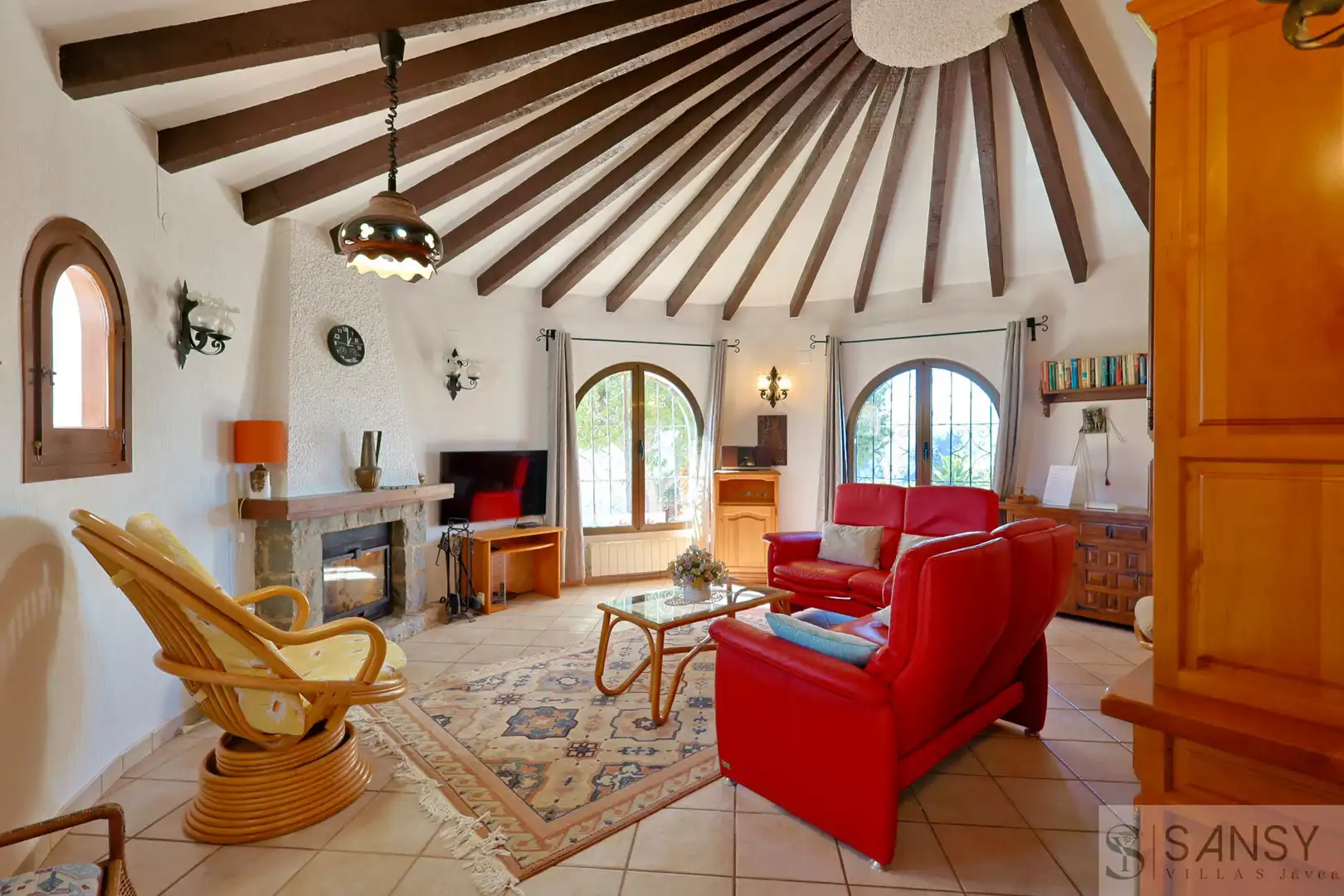 Sala d'estar de Casa o xalet en venda en Jávea / Xàbia amb Terrassa i Piscina