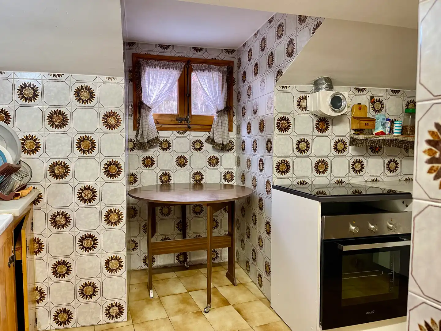 Cocina de Ático en venta en Setcases con Calefacción, Terraza y Amueblado