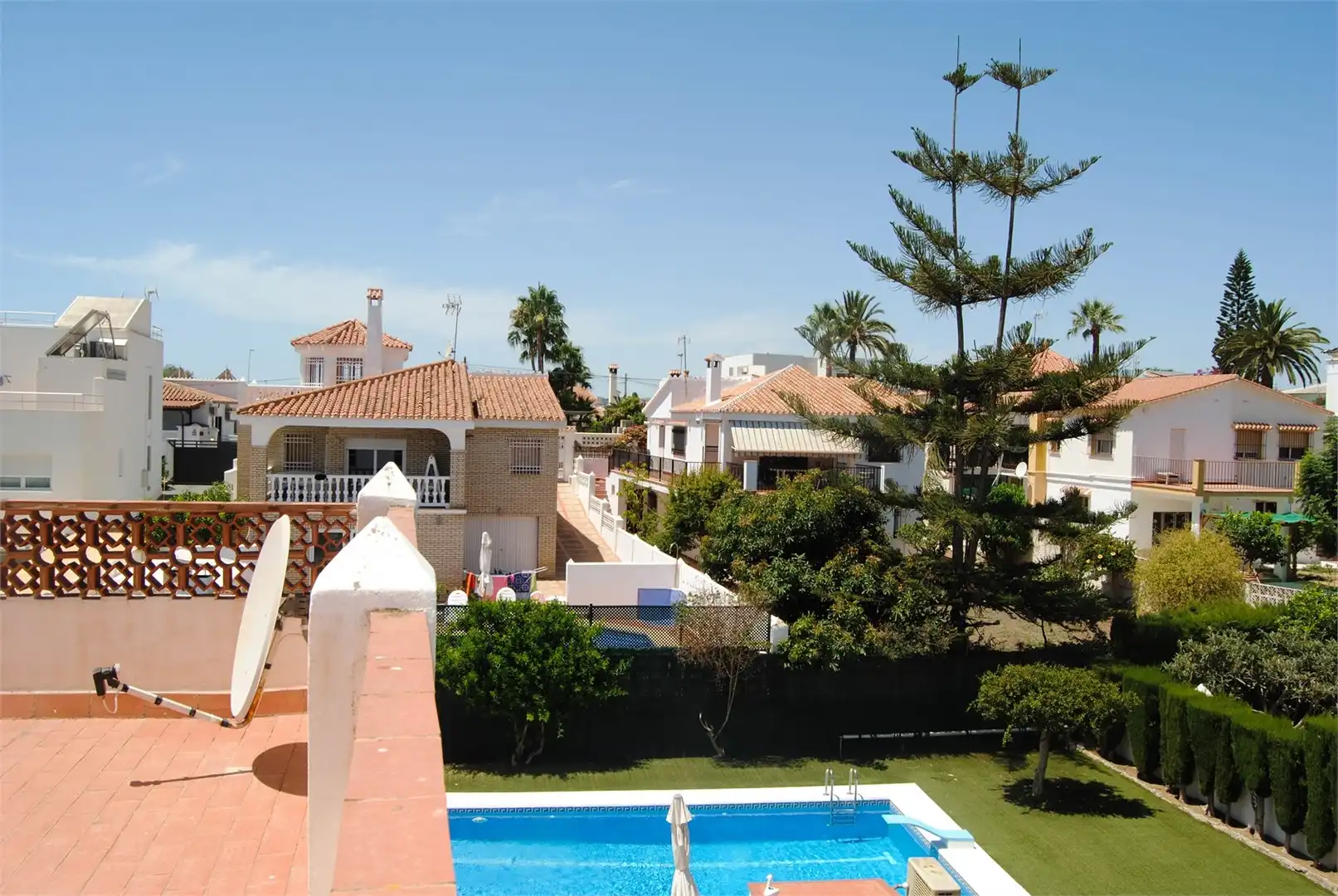 Jardín de Casa o chalet en venta en Vélez-Málaga con Aire acondicionado, Jardín privado y Terraza