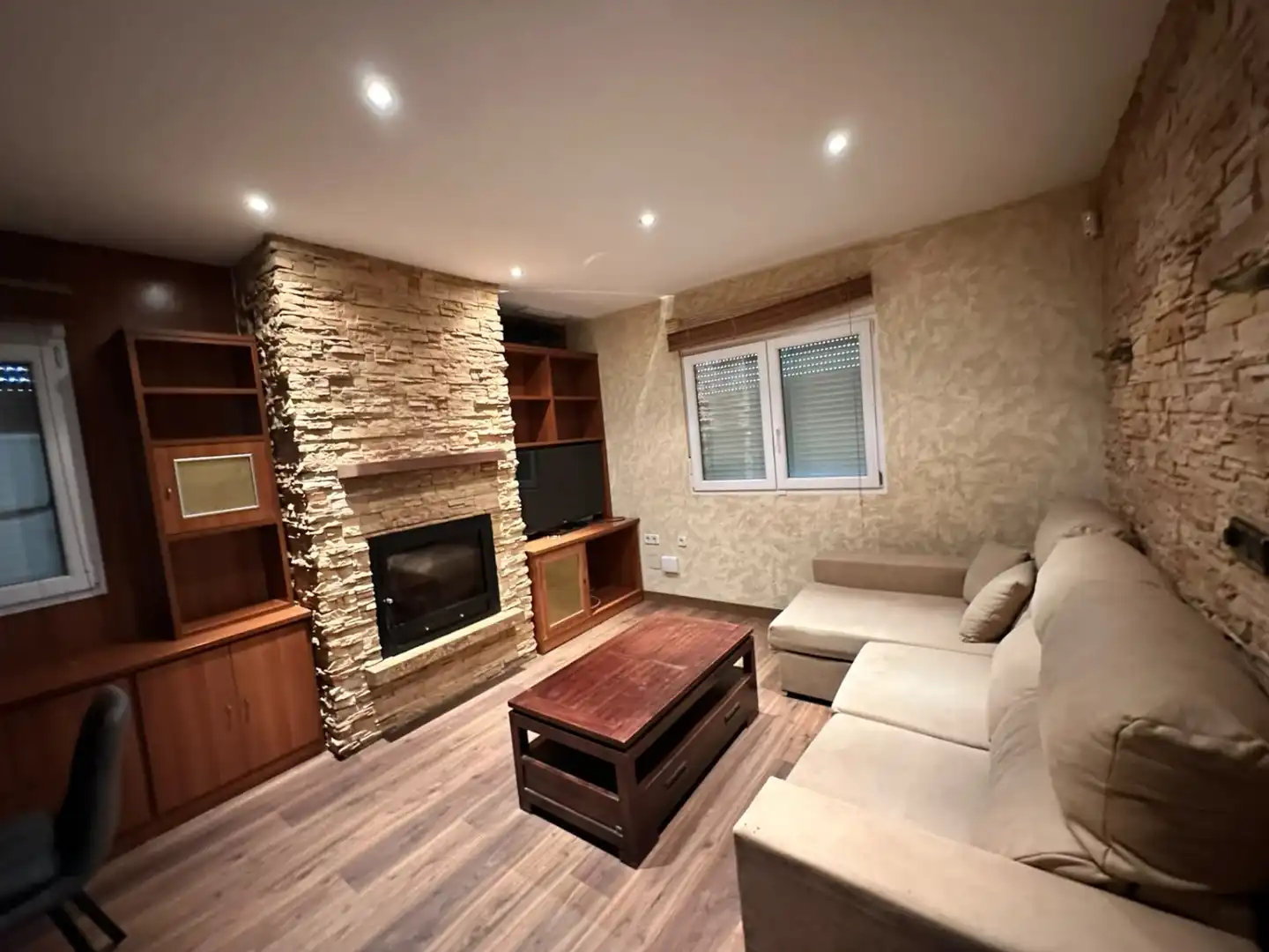 Sala d'estar de Casa o xalet de lloguer en Molina de Segura amb Aire condicionat, Jardí privat i Terrassa