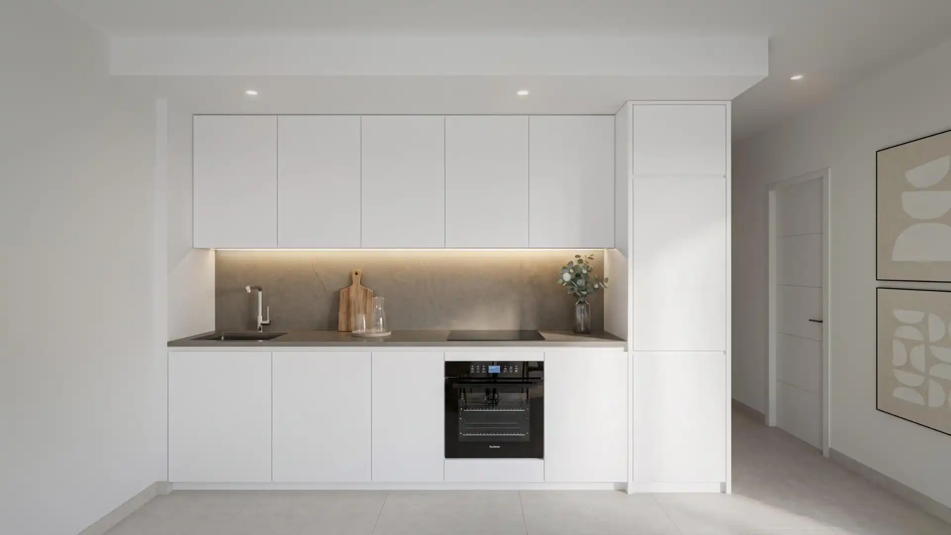 Cocina de Casa o chalet en venta en San Pedro del Pinatar con Terraza y Piscina