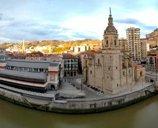 Exterior view of Flat for sale in Bilbao   with Heating, Terrace and Balcony