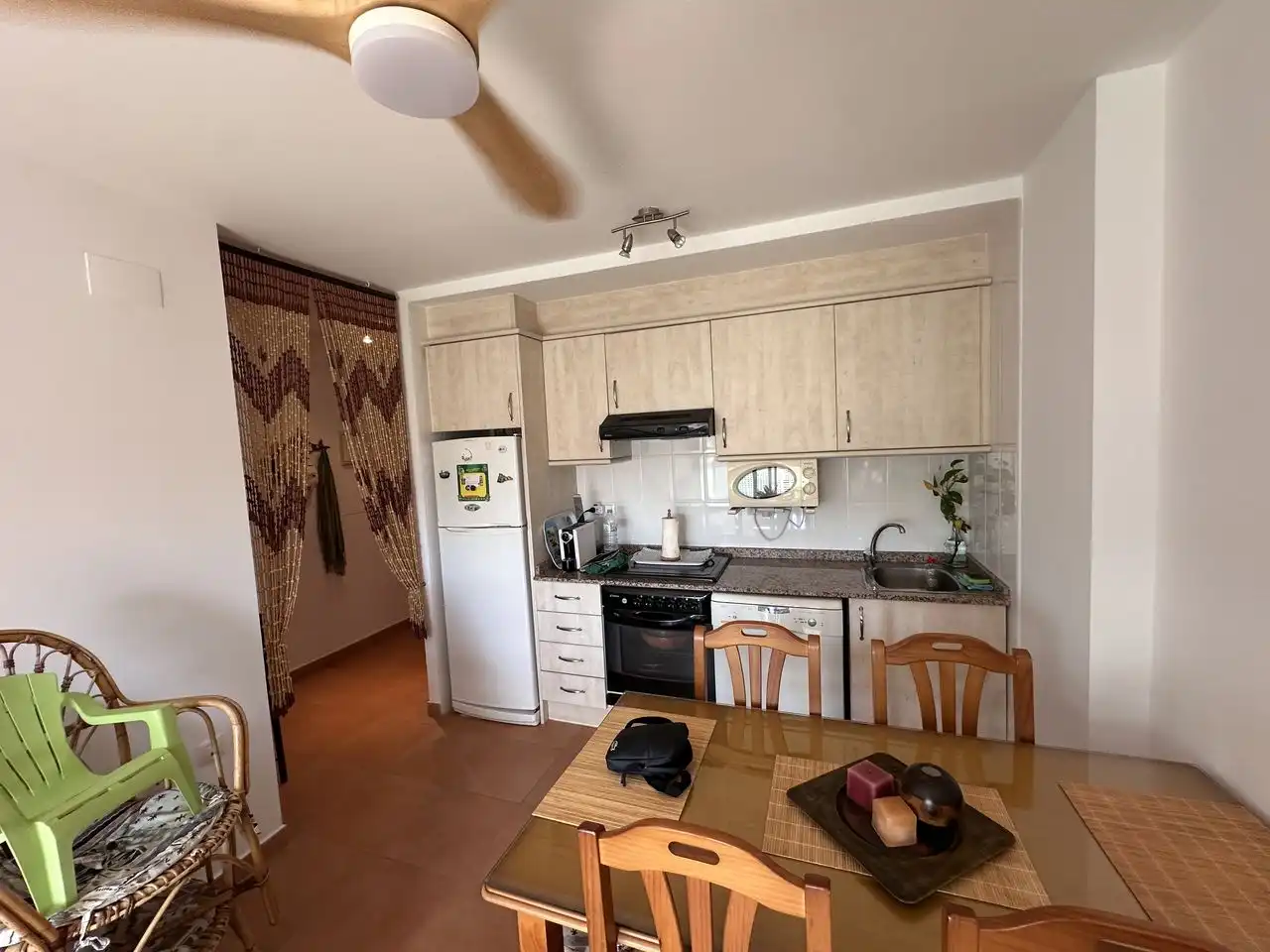 Kitchen of Attic for rent in Canet d'En Berenguer  with Terrace, Furnished and Community pool