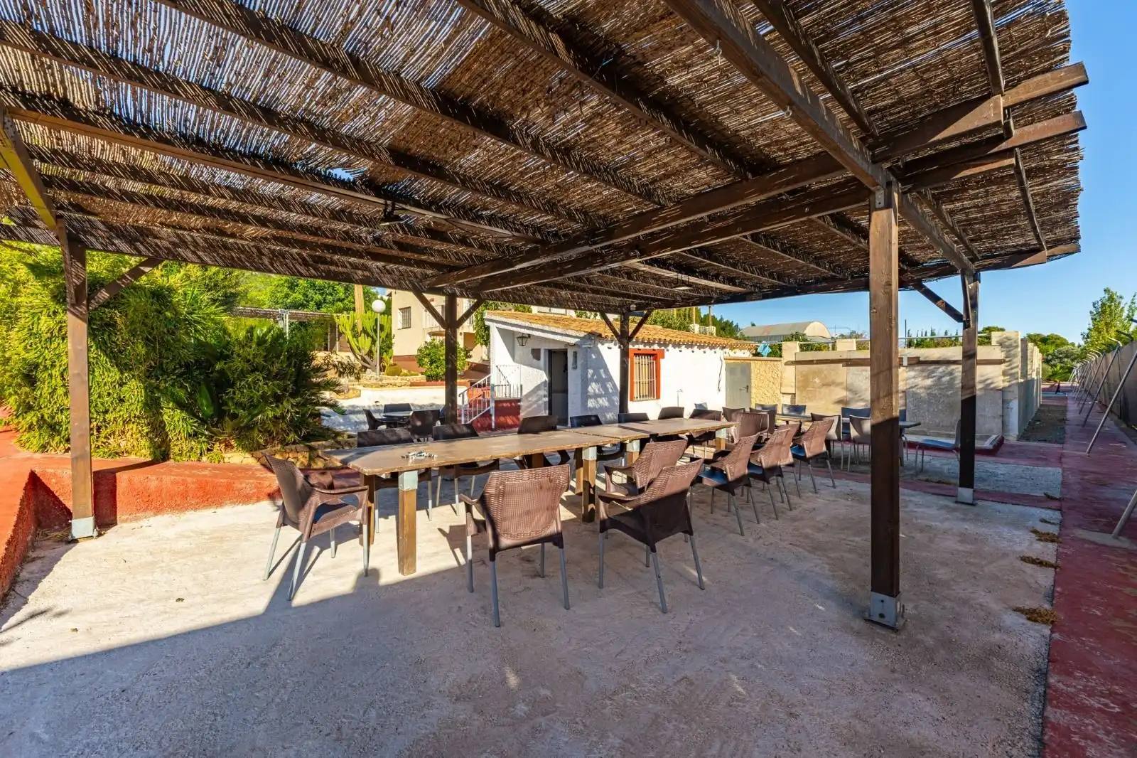 Terraza de Casa o chalet en venta en Polop con Aire acondicionado, Calefacción y Jardín privado