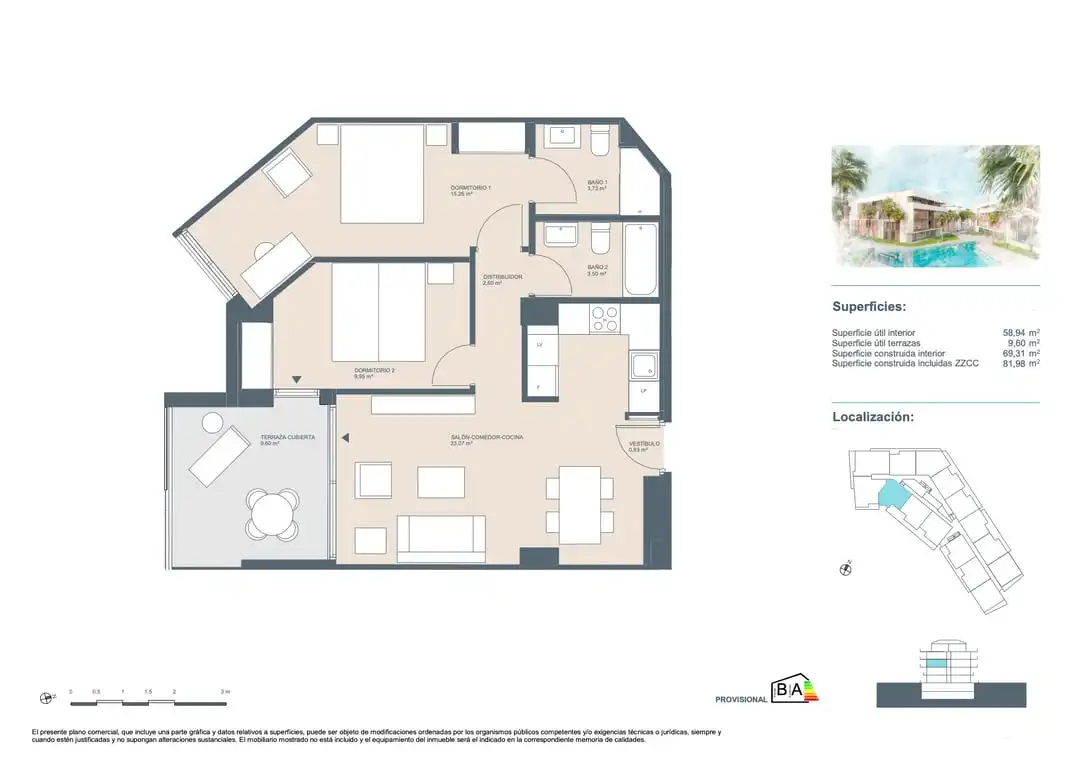 Apartamento en venta en Jávea / Xàbia con Terraza, Trastero y Piscina comunitaria