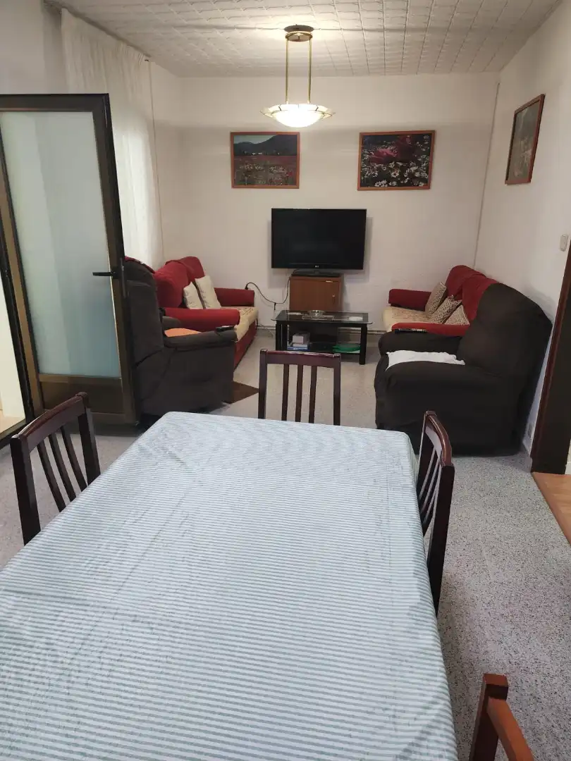 Living room of Flat for sale in Sant Joan Despí  with Heating, Furnished and Oven